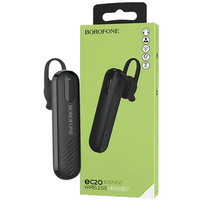 Borofone BC20 Smart Bežična slušalica sa mikrofonom 70 mA, 4 h, Crna