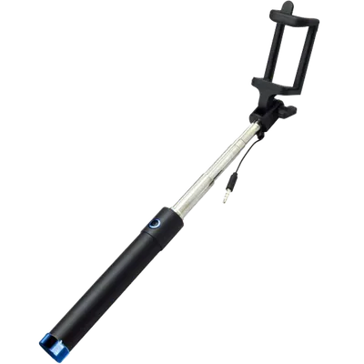 Connect XL Selfie stick za smartphone , žični, 78 cm - CXL-SF100, Sivi