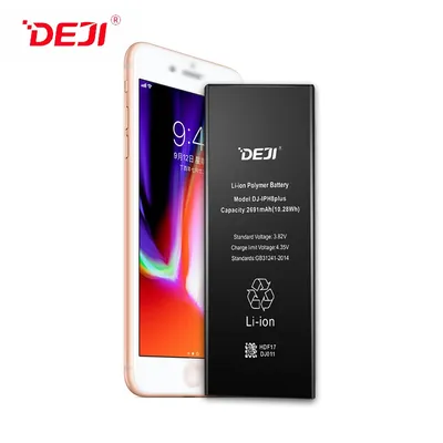 Deji Baterija za iPhone 8 Plus 3400mAh, Crna