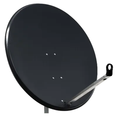 Falcom Sat. Antena 97cm, Triax leđa i pribor, boja Anthracite - 97A TRX, Crna