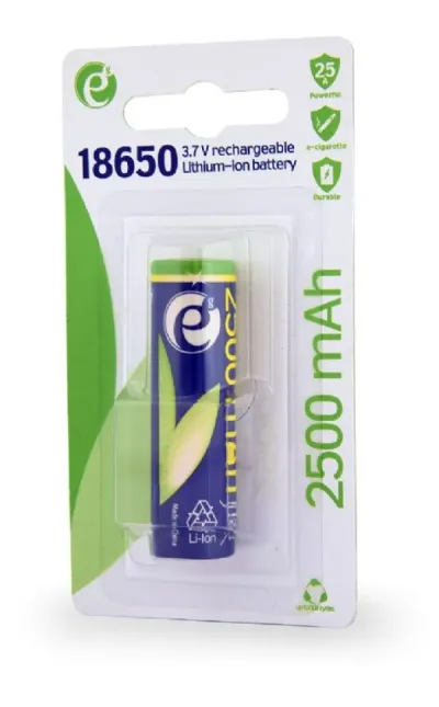 GEMBIRD Litijum-jonska baterija 18650 (10C), 2500 mAh
