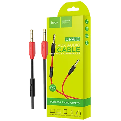 Hoco Audio kabl 3.5 mm sa mikrofonom, dužina 1.0 metar - UPA12 AUX MIC