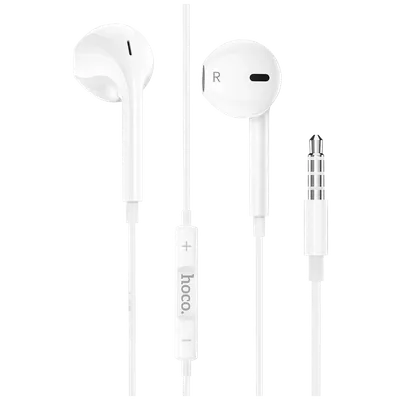 Hoco M80 Original series Slušalice sa mikrofonom, 3.5 mm, 1.2 m, Bijele
