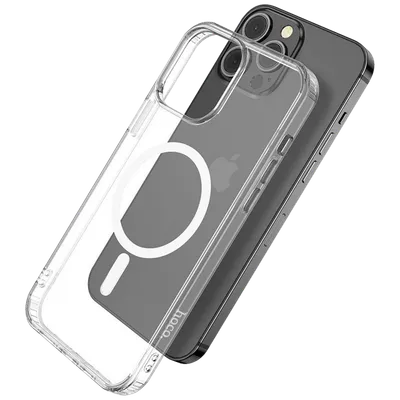 Hoco. Navlaka za iPhone 14 Pro, magnetic, transparent - Phone case iP14 Pro
