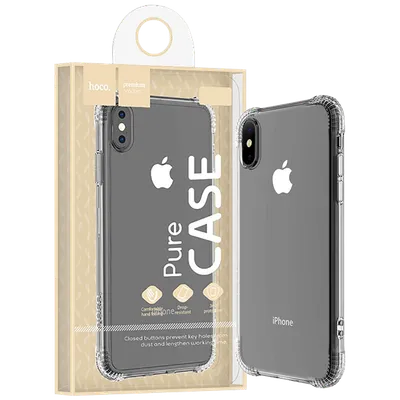 Hoco Navlaka za iPhone X / XS, Armor series Case iPhone X/XS, Transparentna