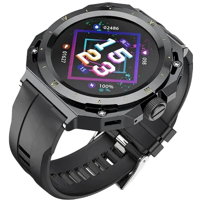 Hoco Pametni sat, 1.32" TFT zaslon, Bluetooth, IP68 - Y14, Crni