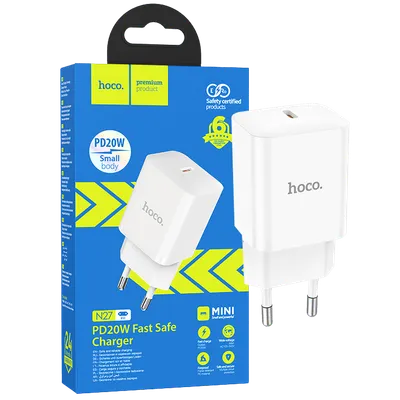 Hoco Punjač kućni, brzi, PD20W - N27 Innovative, Bijeli