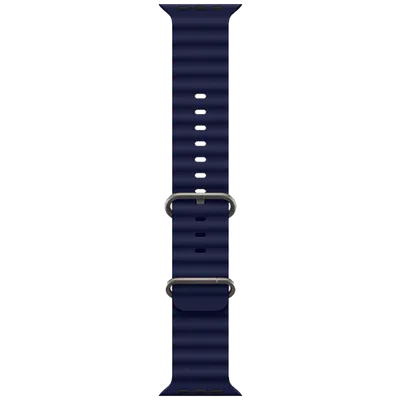 Hoco. Silikonski remen za iWatch, 42/44/45/49mm, iWatch WA12, Plavi