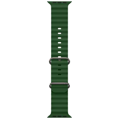 Hoco. Silikonski remen za iWatch, 42/44/45/49mm, iWatch WA12, Zeleni