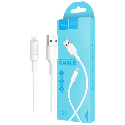 Hoco USB kabl za iPhone, Lightning kabl, 1 met., 2 A, bijela - X25 Soarer Lightning, Bijeli