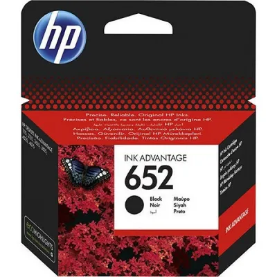 HP Ink F6V25AE, kertridž za štampač, 652 crna