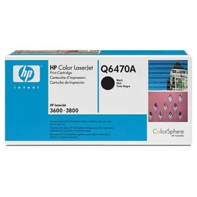 HP Toner Q6470A za HP LJ 3600/3800, Crni
