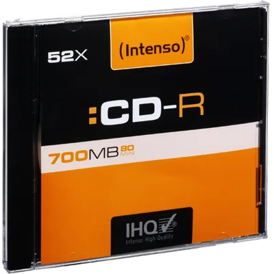Intenso CD-R 700MB (80 min.) pakovanje 1 komad Slim Case
