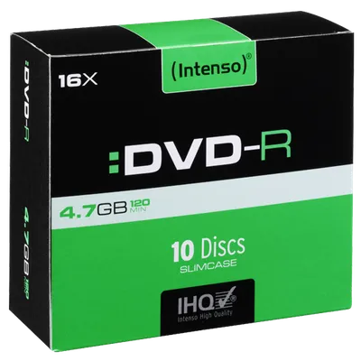 Intenso DVD-R 4,7GB pakovanje od 10 komada Slim Case