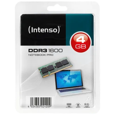 Intenso Memorija DDR3 SO-DIMM 4GB@1600MHz, CL11 - DDR3 Notebook 4GB/1600MHz