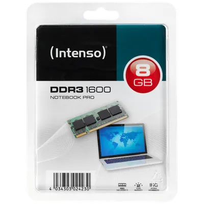 Intenso Memorija DDR3 SO-DIMM 8GB@1600MHz, CL11 - DDR3 Notebook 8GB/1600MHz
