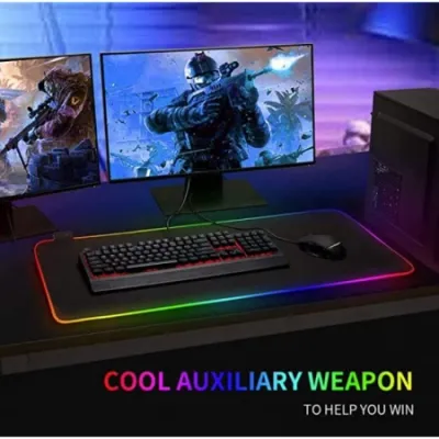 JITE RGB podloga za Miš XL, Crna