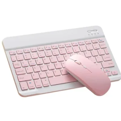 JITE Set Tastatura i Miš BT-02, Roza