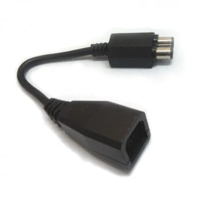 Konvertor za strujni adapter Xbox360 fat u Xbox Slim, Crni