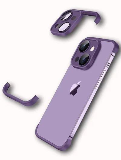 Lens Protector Slikonska zaštita za Iphone 13, Ljubičasta