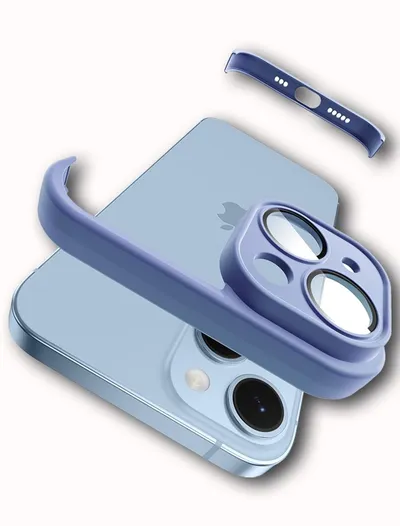 Lens Protector Slikonska zaštita za Iphone 14, Plava