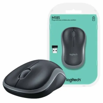 Logitech Miš M185 Bežični Swift, Sivi