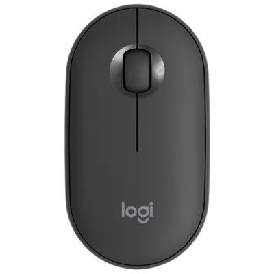 Logitech Miš M350 Pebble Silent Bežični, Crni