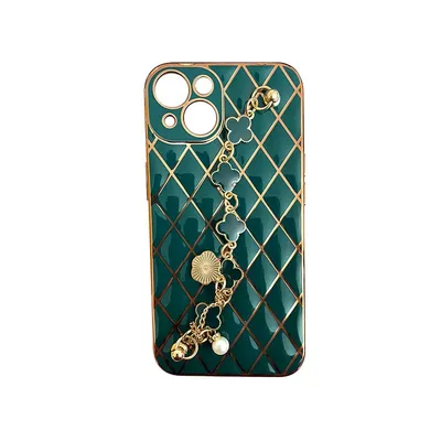Lucky Maska za iPhone 13, Zelena