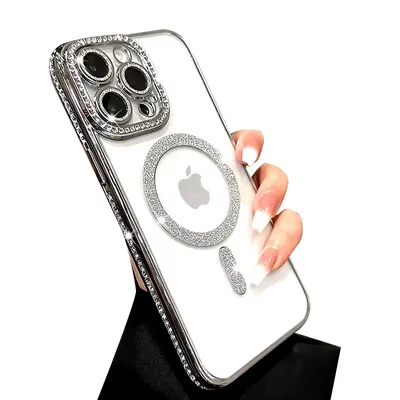Magsafe Zaštita kamere za iPhone 14 Pro, Srebrna