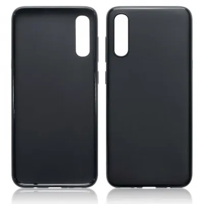 Matte Zastitni silikon za Samsung A70, Crna