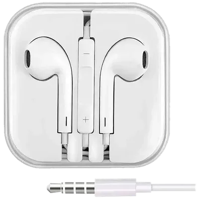 MeanIT Slušalice sa mikrofonom, univerzalne, stereo, 3.5mm - SLUNI5, Bijele