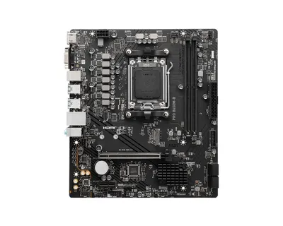 MSI matična ploča PRO A620M-E, 6800MHz, VGA, HDMI, DDR5, RJ45, USB-A 2.0, USB-A 3.2