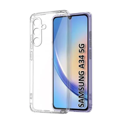 New face Silikonska maska za Samsung A34 5G, Providna