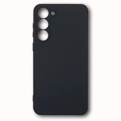 New face Silikonska maska za Samsung S23 Plus, Crna