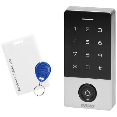 Orno Dodirna tastatura, RFID / Tag reader , zvono, IP68 - OR-ZS-827, Bijela