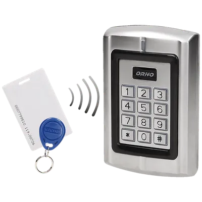 Orno Tastatura sa RFID karticom, Tag reader, IP44 - OR-ZS-802, Bijela