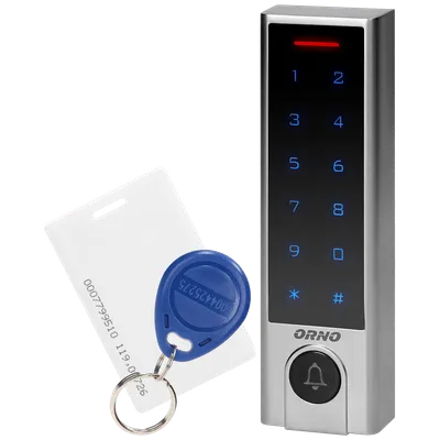 Orno Tastatura sa RFID karticom,Tag reader,zvono,Bluetooth,IP68 - OR-ZS-824, Bijela