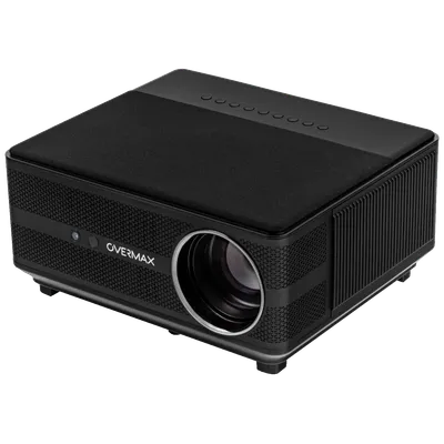 Overmax Pametni LED projektor, FullHD, 7000 lm, Android OS - Multipic 6.1, Crni