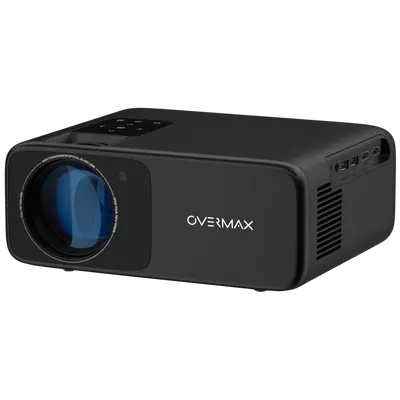 Overmax Projektor, LED, 1080p, 4500 lm, WiFi, HDMI - Multipic 4.2, Crni