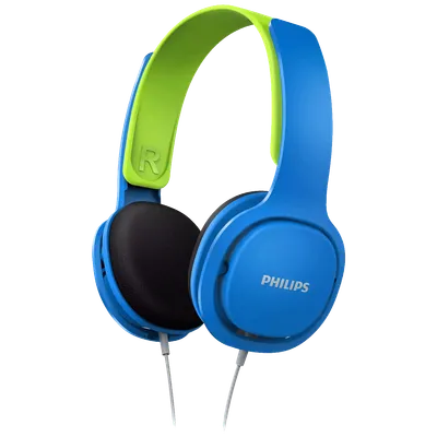 Philips Slušalice za djecu, 3.5mm, dužina kabla 1.2 met, max. 85 dB - SHK2000BL/00, Plave