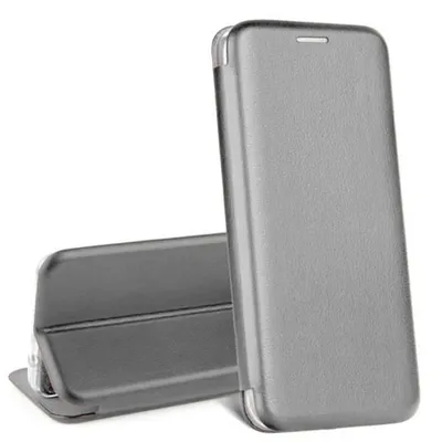 Platoon 360 Futrola za Xiaomi Redmi 13C flip, Siva
