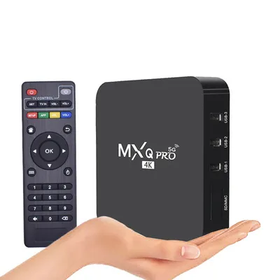 PLATOON Mxq pro 4k 5g smart tv box android 11.0 2.4G WIFI