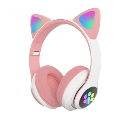 Platoon Slusalice cat ear stn-28, Roze