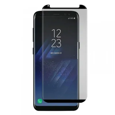 Platoon Zaštitno staklo za Samsung s8 plus full, Crno