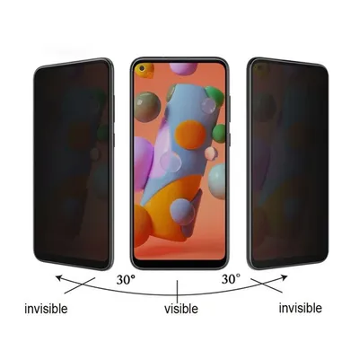 Privacy staklo za Samsung A04S, Crno