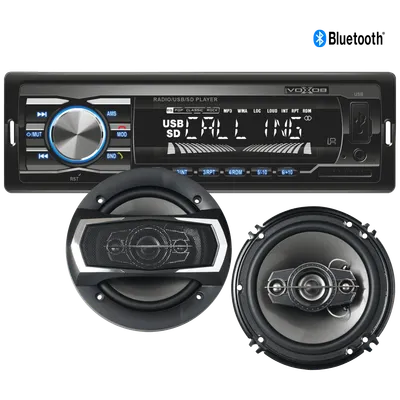 SAL Bundle/set auto radio + auto zvučnici - VB 3100/CX 604, Crni