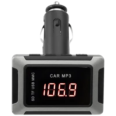 SAL FM modulator sa daljinskim, 12V/24V, USB - FMT 100, Sivi