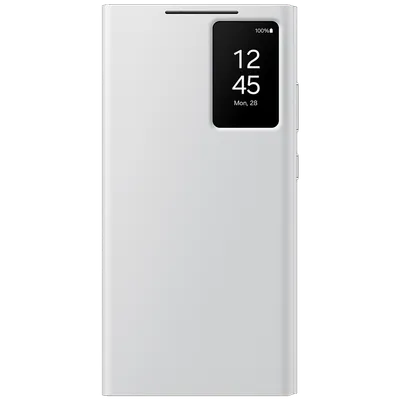 Samsung Preklopna maska Smart View za Samsung S24 Ultra, white - EF-ZS928CWEGWW