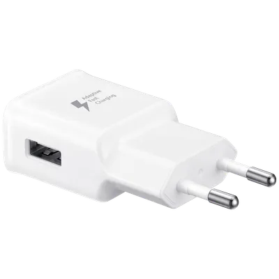 Samsung Punjač za mobitel, brzi, USB-A, 15W - EP-TA20E, Bijeli