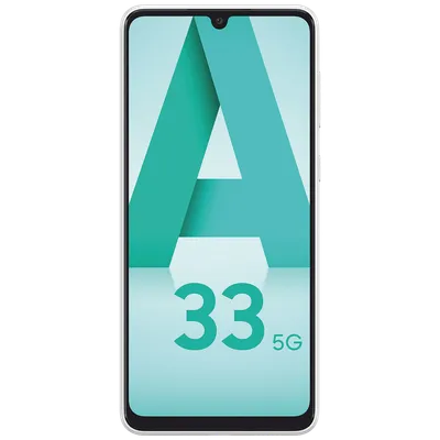 Samsung Smartphone 6.4",5G,Dual SIM,Octa Core 2.4GHz, RAM 6GB,48Mpx - Galaxy A33 5G 6GB/128GB White EU